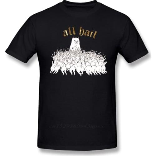 Lord Nermal T Shirt Praise The Lord T-Shirt Plus size Mens Tee Shirt Funny Printed Streetwear Cotton Short Sleeves Tshirt