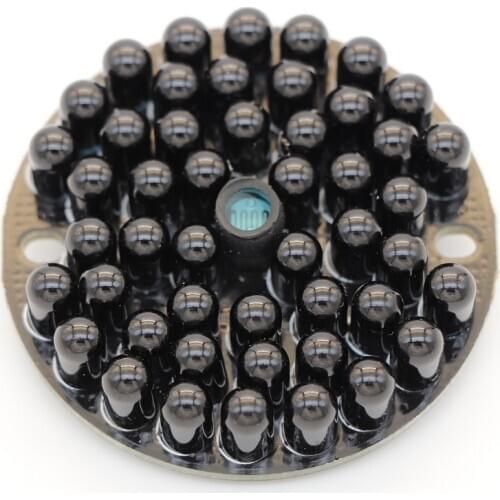 940nm 90 degrees CCTV Accessories infrared light 48 Grain IR LED board for Surveillance cameras night vision diameter 47mm
