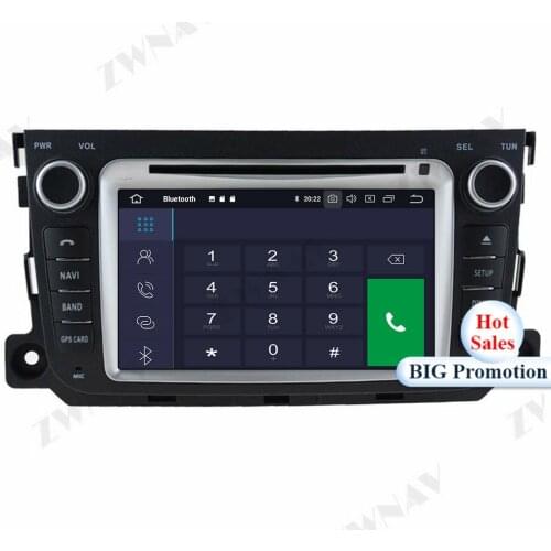 IPS Android 10 screen Player Car GPS Navi For Benz Smart 2010 2011 2012 2013 2014 Auto Radio Stereo Multimedia Player Head Unit