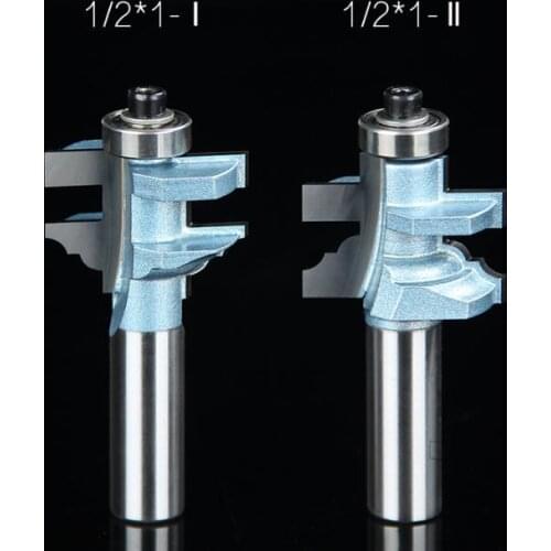 2pcs/SET The door drawer frame tenon and tenon joint combination knife finger cutter woodworking free shipping