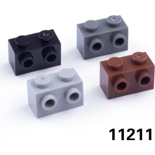 MOC Building Blocks 11211 Thick1x2 Bricks Assembles Particles House Accessories Educational Compatible Toys For Children