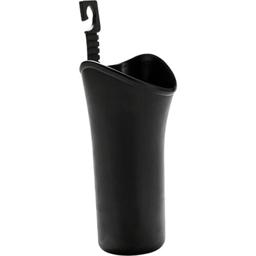 Multi-Function Car Umbrella Holder Storage Box, Garbage Cans, Headrest Hanging Organizer - Black