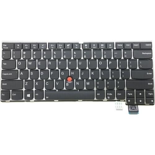 New original ThinkPad Lenovo t470s S2 2nd 13 2nd keyboard with backlight 01en887 silver frame