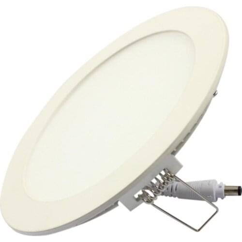 Newest 6W 9W 12W 15W 18W Round LED Panel Light,Ceiling Recessed SpotLamp,LED Downlight,Fit For Balcony,Toilet And Kitchen