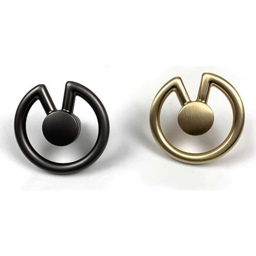 Zinc Alloy European Style Cabinet Knob chest pulls Knob single hole Drawer Handle Furniture Knobs Wall Clothes Hook