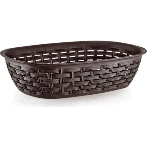 Modern World Plastic 3 lt Rattan Basket organizer storage box органайзер rangement коробка для хранения