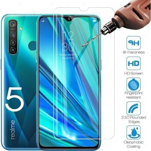 3pcs HD Tempered Glass For OPPO Realme 5 Pro Screen Protector For oppo realme 5 pro realme5 real me 5 5pro Protective glass
