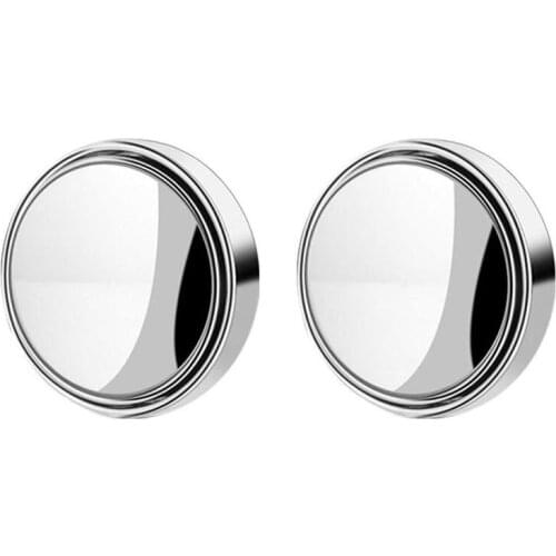 1 Pair Car 360 Wide Angle Round Convex Mirror Car Vehicle Side Blindspot Blind Spot Mirror Wide Rear View Mirror