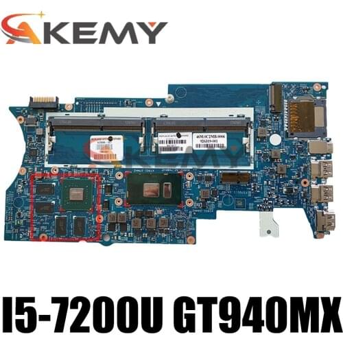 16872-1 Laptop motherboard for HP PAVILION X360 14-BA original mainboard I5-7200U GT940MX-2GB 923688-601 923688-001