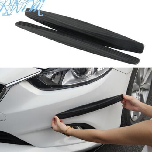 2pcs/set Car Front&Rear Bumper Protector Protector Sticker For Lada Niva Vesta X-Ray XRay Samara Automobile Accessories