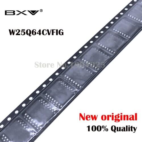 5pcs W25Q64CVFIG 25Q64CVFIG 25Q64 SOP-16 New original