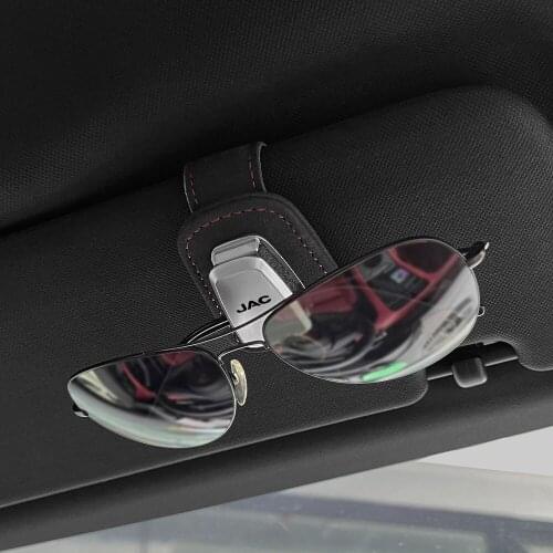 Car Eyeglass Holder Card Clamp For JAC Refine J3 J2 S5 A5 J5 J6 J4 Vapour S2 Glasses Sun Visor Clip Auto Interior Accessories