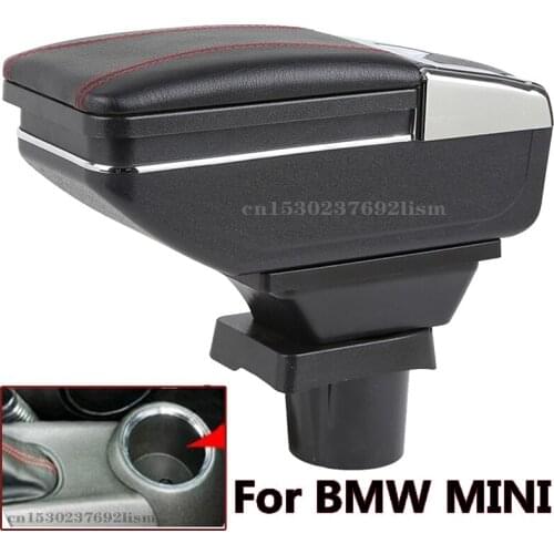For MINI Cooper armrest box Countryman R60 R56 R57 R58 R53 Car Armrest box Retrofit parts car accessories
