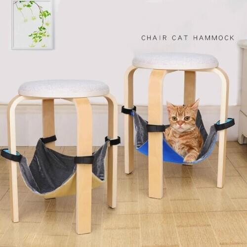 Cat hammock Velcro non-slip cat litter thick flannel autumn and winter cat hammock pet supplies