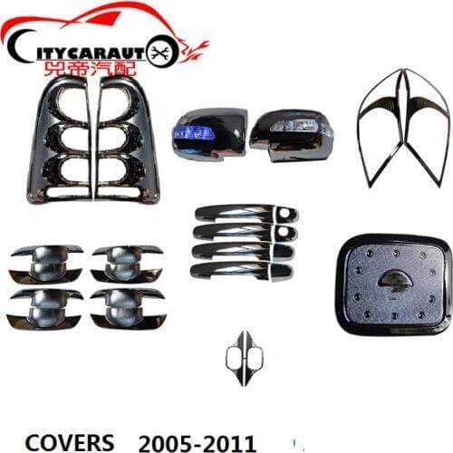 Chromium car styling hoods lamp cover handle cover bowl cover tank cover auto accessories fit for hilux vigo 2006-2011