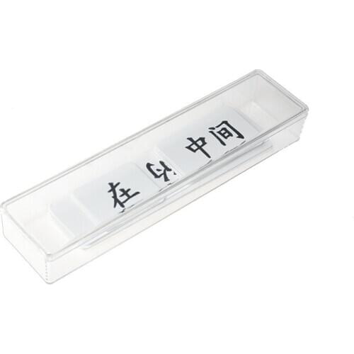 Montessori Materials Small Container for Language Cards Language Equipment for Preschool Kindergarten Childrens House Classroom