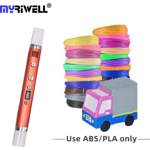 Myriwell RP-100C 3D Pen USB Plug Creative Pen 3D graffiti pen 4 speed Adjustable PLA/PCL/ABS Best Gift For Kids 3d printing pen