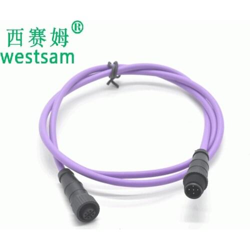 NMEA2000 waterproof connector M12 5-pin double-ended cable aviation plug marine plug