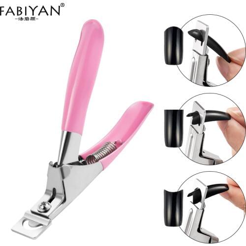 New Professional Nail The Edge Finger Cutter Clipper Scissors Acrylic UV GEL False Tips Care Stainless Manicure Tool Nail Art