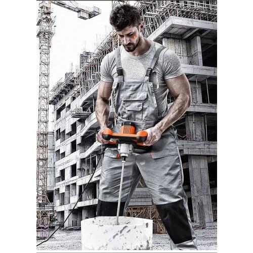 Industrial Grade Mixer Electric Speed Control Handheld Paint Cement Plaster Mortar Coating Mixer Putty Powder Mixing Machine