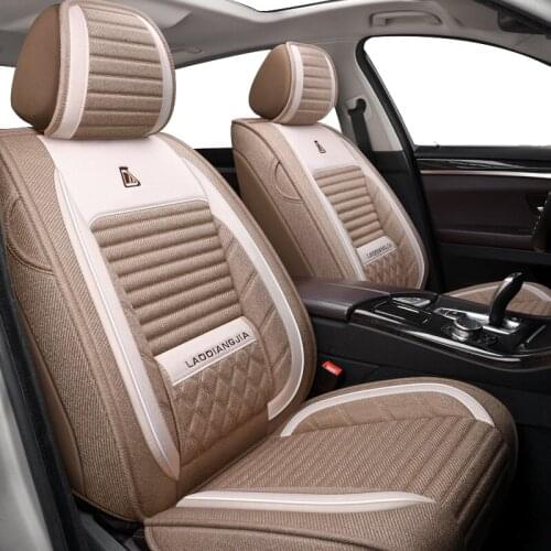FeKoFeKo Flax Universal Car Seat covers for Subaru all models forester XV Outback Legacy impreza car styling auto accessories