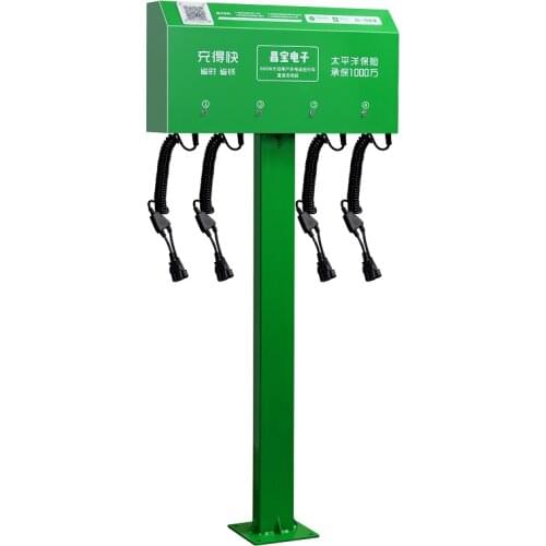 800W Smart Multiple Voltage Battery Charger 4 Channels 24V 36V 48V 60V 72V Lead acid Li-ion Lifepo4 Auto Fast Ebike Charger