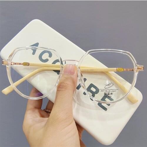 Office Glasses Anti Blue Light Glasses Women Vintage Computer Men Eyeglasses Optical Glass Plain Frame Gaming Spectacles очки