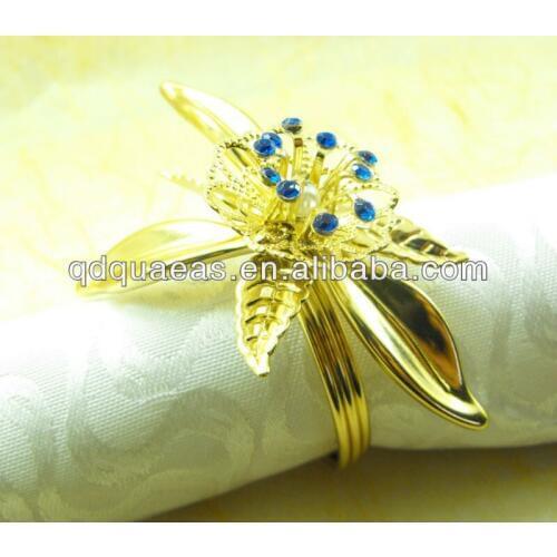 Pearl napkin rings wedding napkin ring and party decoration napkin ring