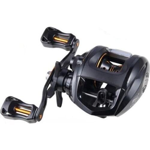12+1BB Water Drop Baitcast Reel 6.3:1 Fish Reel Fishline Wheel Magnetic Brake Anti-explosion Fishing Bait Casting Wheel