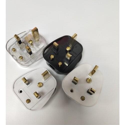 13A UK plug 3 flat pin british standard plug with switch BS 1363/A approved