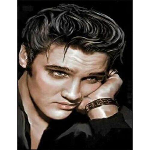 5D DIY Diamond Painting Star Elvis Presley Crystal Mosaic Pictures Full Square / Round Drill Diamond Embroidery Cross Stitch Kit