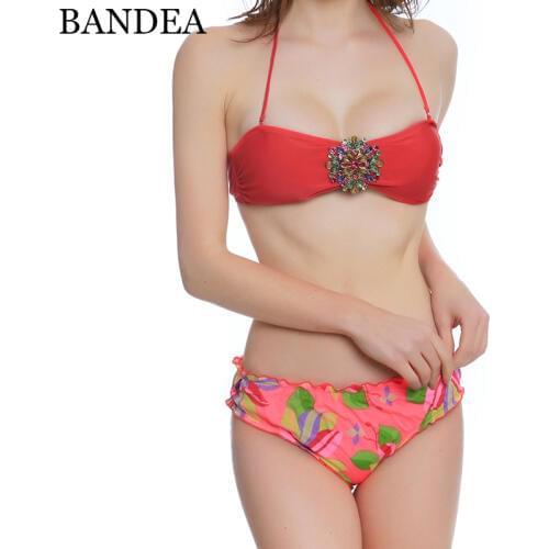 BANDEA Bikini 2019 Swimsuit Female Swimwear Swimming Suit For Women Micro Bikini Woman Swimsuit Push Up Swimwear Swim Suit