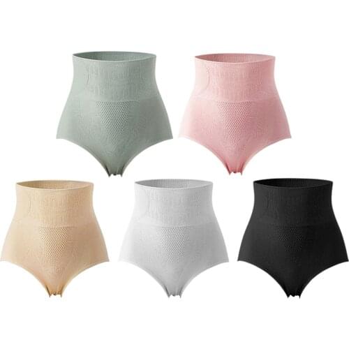 Seamless Panties Underwear,Women High Waist Brief Hip Lift,Underpanties Breathable Pant Sexy Lingerie M-XL Body Shaper