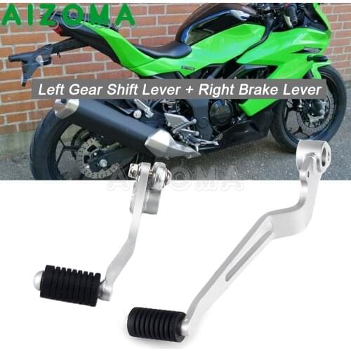 For KAWASAKI NINJA EX250R 250R 300 Z 250/300 Z250 Z300 2008-2018 Gear Shift Lever Foot Brake Pedal Lever Motorcycle Accessories