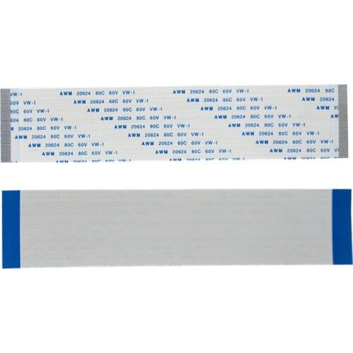 60Pin 0.5mm Pitch 20624 AWM 80C 60V VW-1 Same Side FFC Flexible Flat Cable 150mm 5 pcs