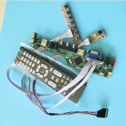 Kit for B116XAN02.3 HDMI TV VGA Monitor Controller board 1366x768 Audio 40pin AV Display USB LCD Screen remote Panel LED 11.6"