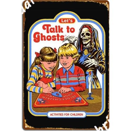 Lilyland Ouija Board Activities Metal Signs Club Home Living Room Vintage Plaques Tin sign Posters