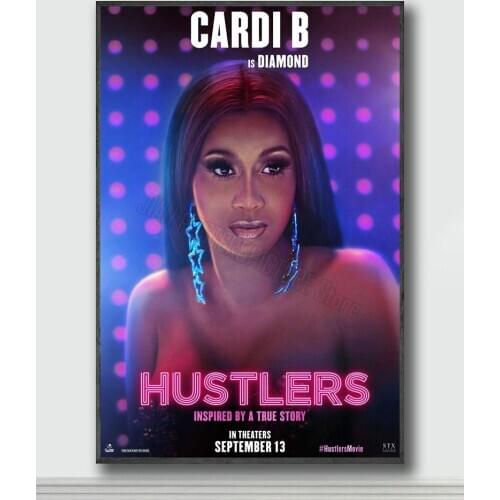 NJ312 Hustlers Movie 3 Silk Posters and Prints wall art Art Poster Home Decor