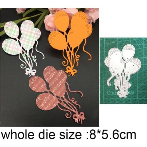 2021 new metal cutting dies cut die mold party balloons decoration Scrapbook paper craft knife mould blade punch stencils dies