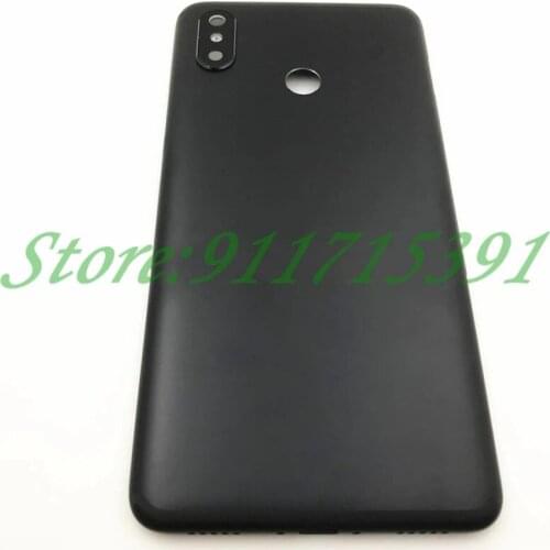 Original New 6.9" For Xiaomi Mi Max 3 Max3 Battery Back Cover Rear Cover Housing Door With Camera Glass Spare Parts Repair