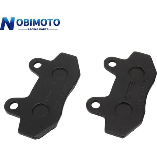 NOBIMOTO Rear Brake Pads Twin Pot Classic Pit For 2pcs 90cc 125cc 110cc Pit Dirt Bike DS-110-1