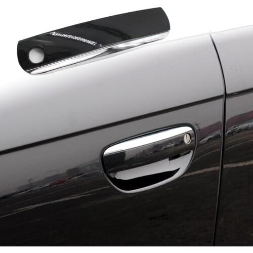 Protective Front Left Anti-scratch Door Handle Cover Trim with Hole 4F0839239B Compact Door Handle Trim Professional