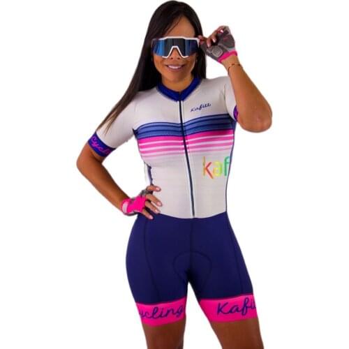 Overall Kafitt Womens Cycling Jumpsuit Bike Clothes Little Cyclist Monkey 2021 Female Cycling Track Suit Mountain Leotard -PP