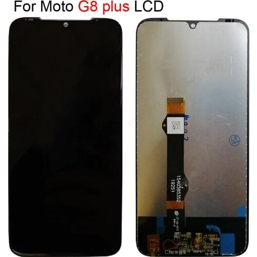 Lcd For moto g8 play G8 plus LCD Display Touch Screen XT2019 xt2015 Digiziter Assembly For Motorola G8Play G8plus lcd
