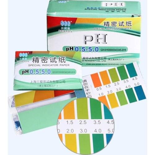 10pcs/lot PH test paper Laboratory Universal Indicator PH paper special precision indicator test paper