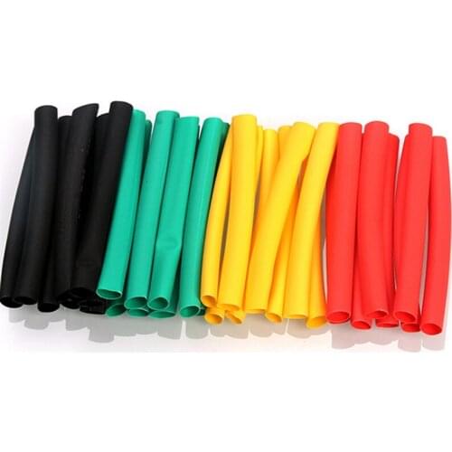 164/328pcs Assortment Electronic 2:1 Wrap Wire Cable Insulated Polyolefin Heat Shrink Tube Ratio Tubing Insulation
