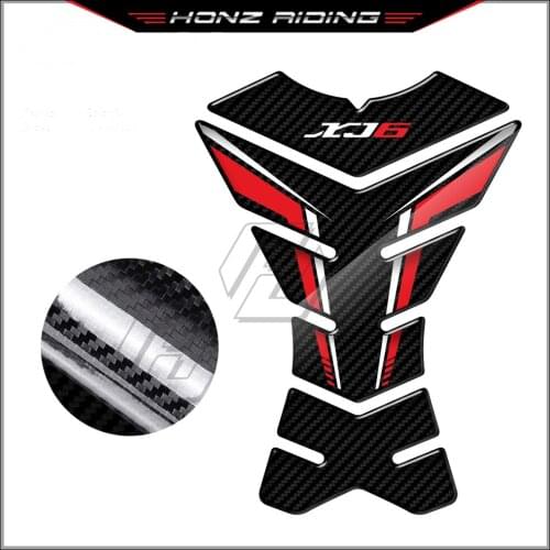 For Yamaha XJ6 SP ABS All Year 3D Carbon-look Motorcycle Tank Pad Protector Sticker