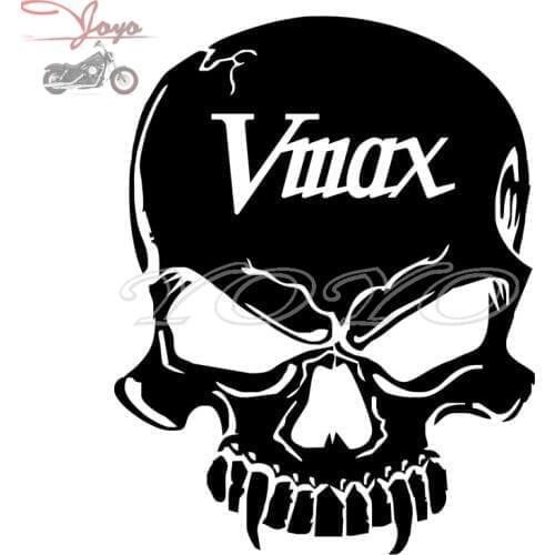 Free shipping VMAX logo skull adhesive sticker fender decal fuel tank stickers for VMAX12 VMAX17 VMAX 1200 1700