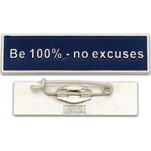 Cheap low price rectangular badge pin and button high quality custom oem metal badges pin