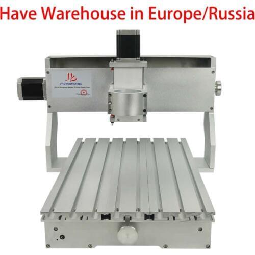 DIY mini cnc router frame cnc 3040 metal carving machine frame mini lathe
